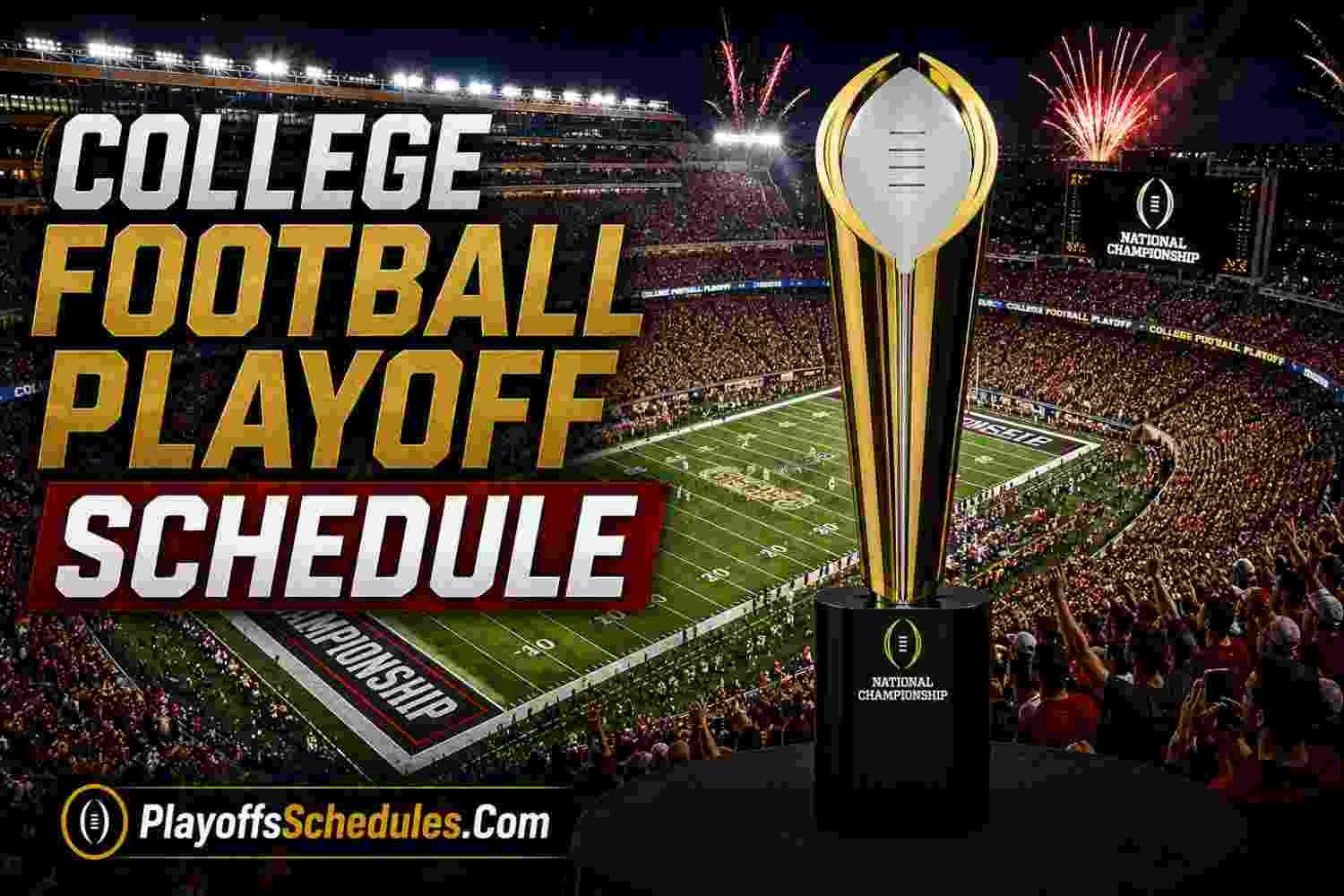 2026-27 College Football Playoff Schedule: Dates, Times, TV, Locations